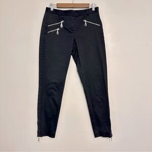 L.A.M.B. Y2K Punk Zipper Detail Ankle Pants size 6